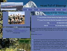 Tablet Screenshot of housefullofblessings.com